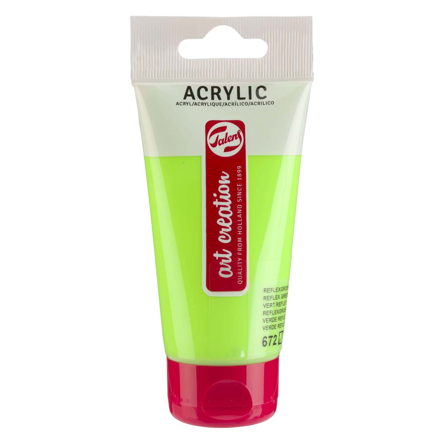 TALENS Art Creation Acrylfarbenrohr 75 ml Reflex Grün 672