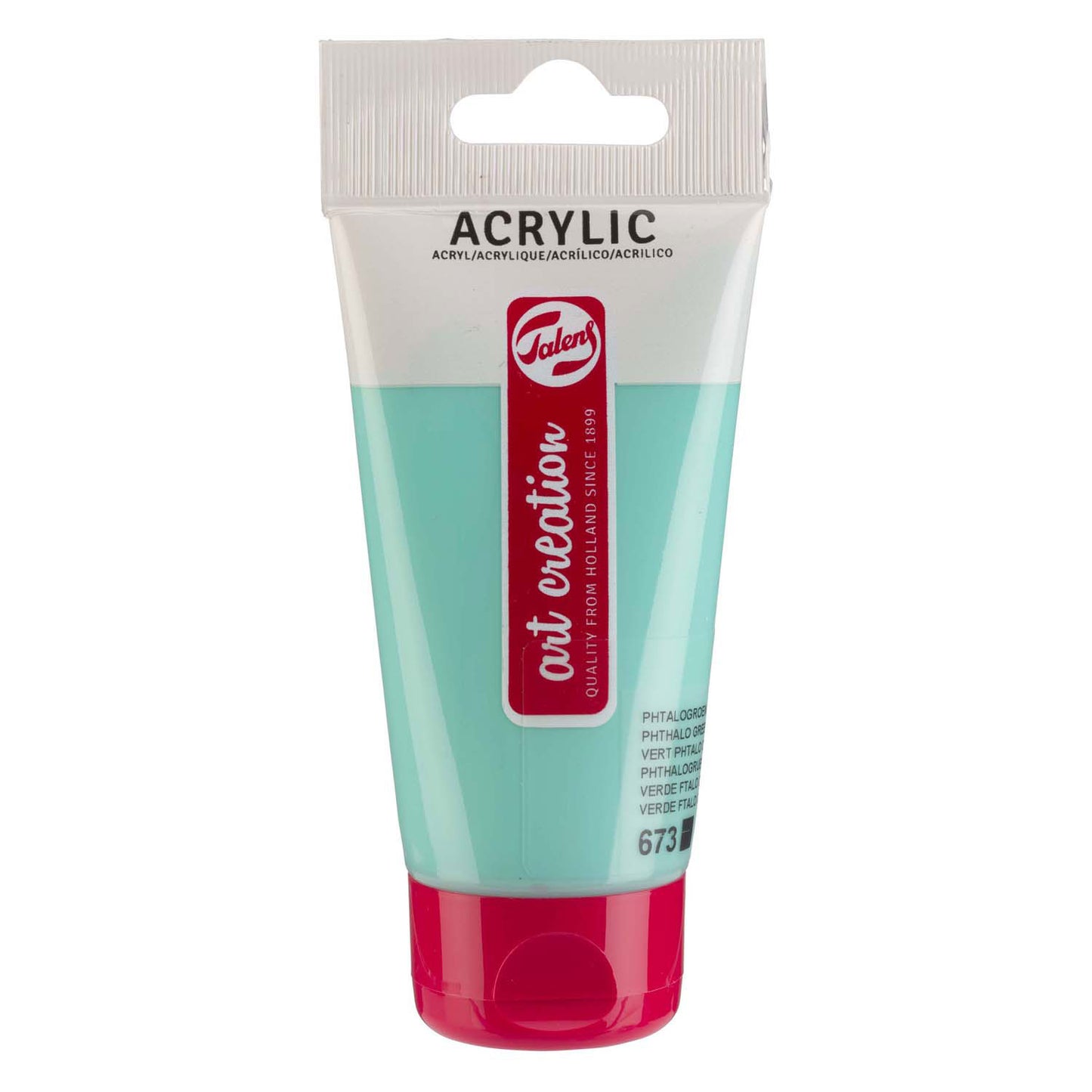 TALENS Art Creation Acrylfarbe 75 ml Phtalogrroen Licht