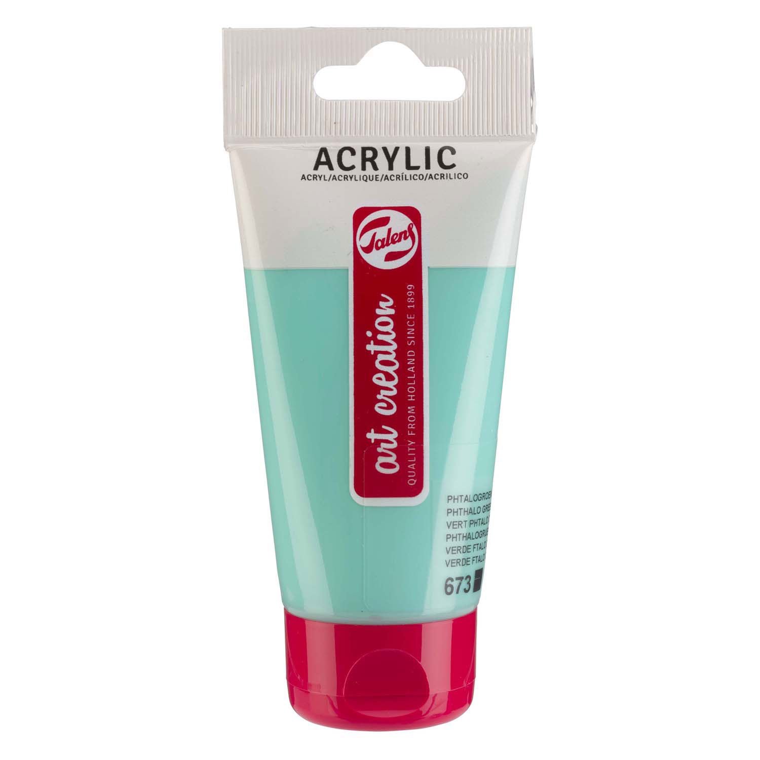 TALENS Art Creation Acrylfarbe 75 ml Phtalogrroen Licht