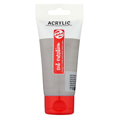 TALENS Art Creation Acrylfarbenrohr 75 ml neutral Grau 710