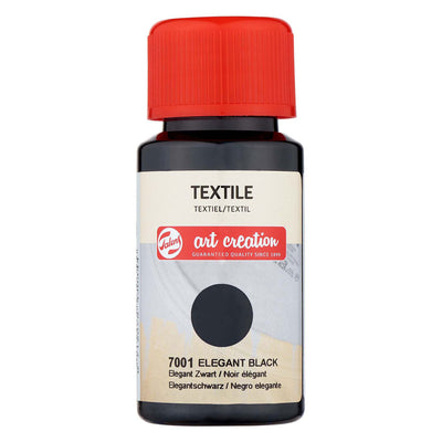TALENS Art Creation Textile Flasche 50ml elegant schwarz 7001