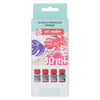 TALENS ART CREATE.GLAS PORZELAN DEGEN 4 x30ML Pink Silber