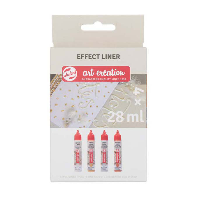 TALENS Art Creation Effectliner Set 4x28ml Standard Perle
