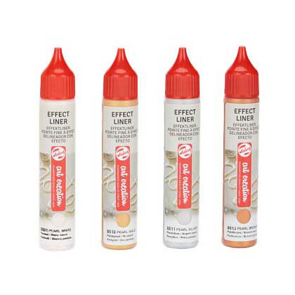 TALENS Art Creation Effectliner Set 4x28ml Standard Perle