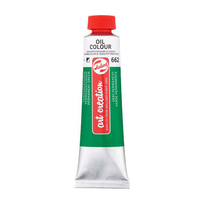 TALENS Art Creation Oil Tube 40 ml Permanent Green 662