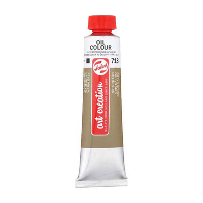 TALENS Art Creation Oil Tube 40 ml warmes Grau 718