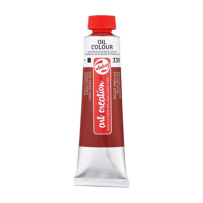 TALENS Art Creation Oil Tube 40 ml English Red 339