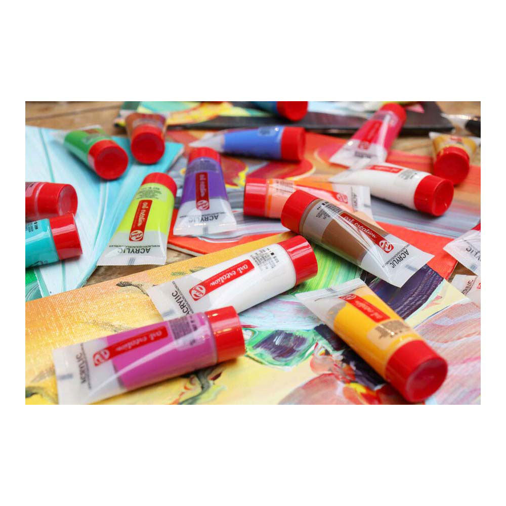 TALENS Art Creation Acrylfarbenspender Schachtel primär 100x12ml
