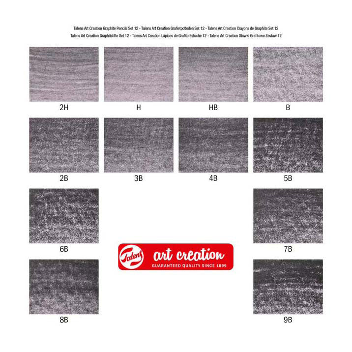 Talens Art Creation Graphitstifte Set 12