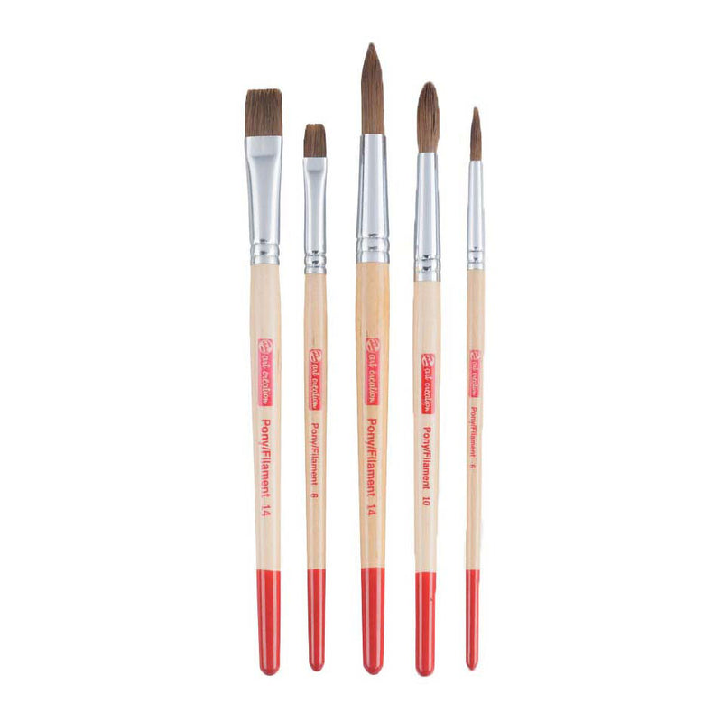TALENS Art Creation Aquarelpenselens Set V 5 - Pony Polyester