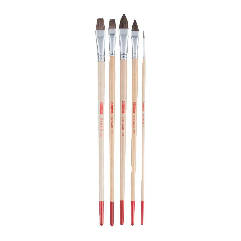 TALENS Art Creation Oil Acrylkiefern -Set von 5 -RunderHaaren