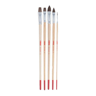 TALENS Art Creation Oil Acrylkiefern -Set von 5 -RunderHaaren