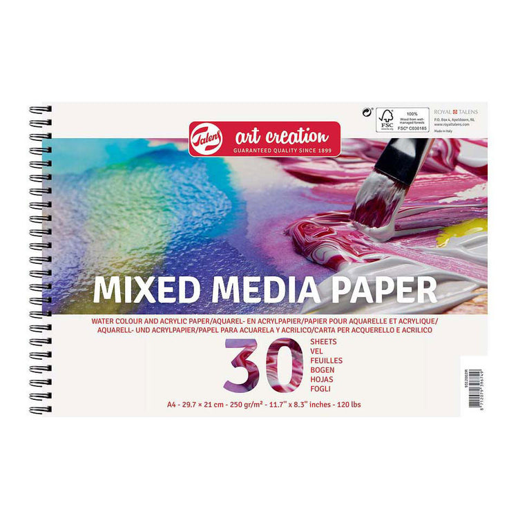 TALENS Art Creation gemischt medienpapier a4 250 g 30 fällen