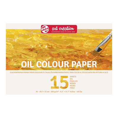 TALENS Art Creation Oil Paper A4 300 g 15 Blätter