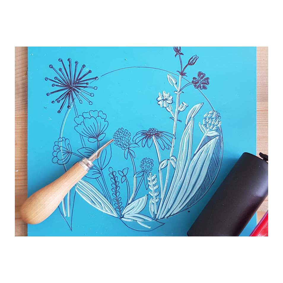 Talens Art Creation Soft Linoleum Platte 10x15cm