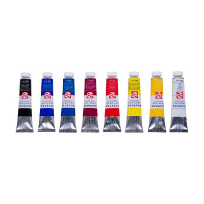 TALENS Gouache Extra feines Mixtet, 8x20 ml Röhrchen
