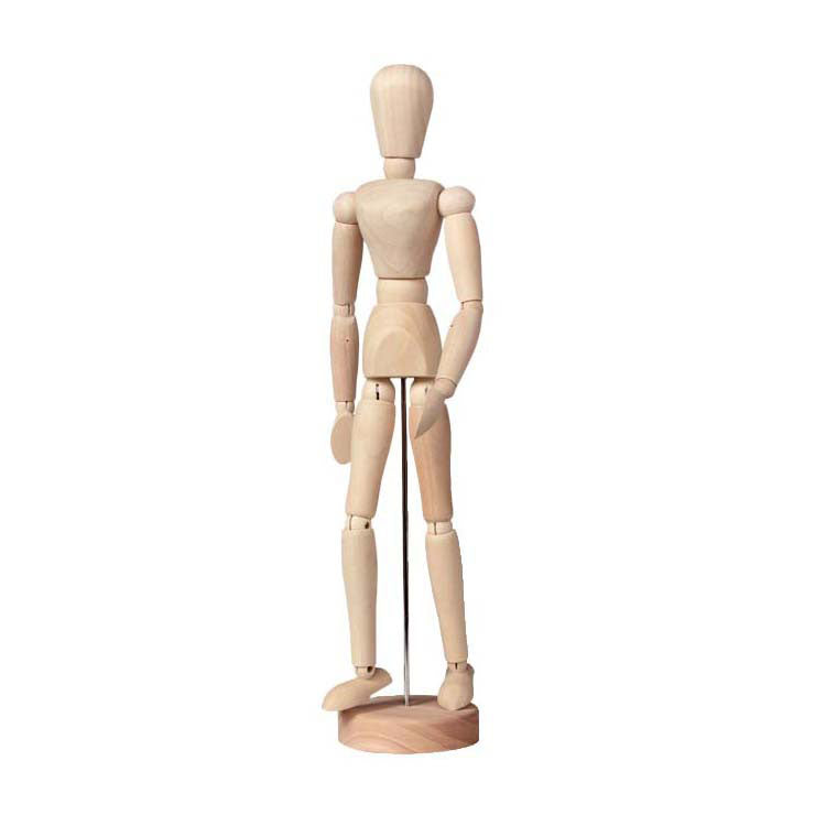 Talens Mitglied Doll Man 30 cm leeres Holz