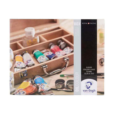 Van Gogh Oil Paint Box Basic mit 10 Farben 40 ml