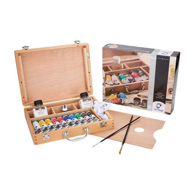 Van Gogh Oil Paint Box Basic mit 10 Farben 40 ml