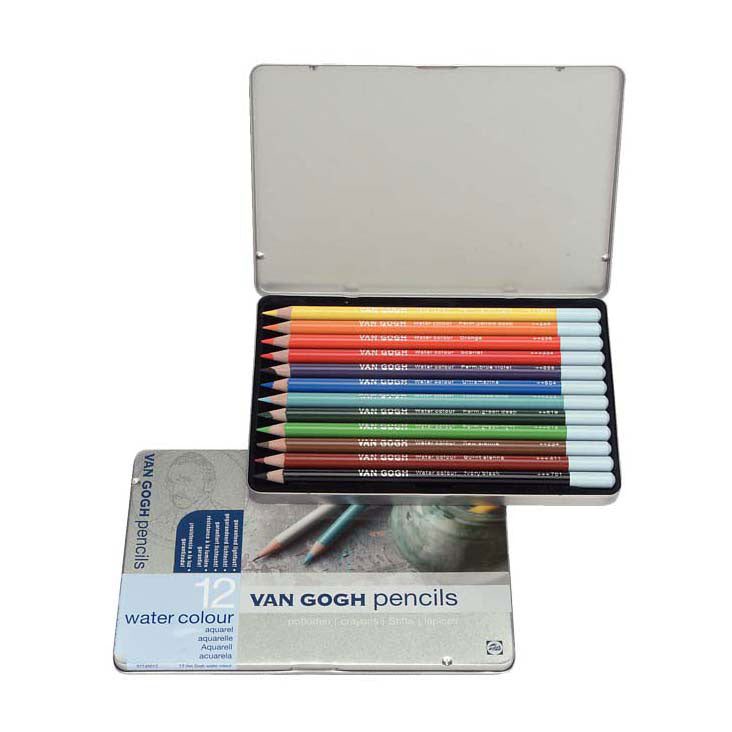 Van Gogh Starter Set Aquarellstifte mit 12 Farben