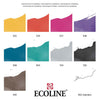 Bruynzeel Ecoline Pinselstift-Set Galaxie, 10 Farben