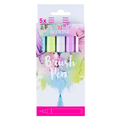 Bruynzeel Pinselstift Set Ecoline Pastell 5 Teile