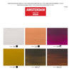 Bruynzeel Amsterdam Standard-Serie Acrylfarben-Portrait-Set 120 ml, 6-tlg.