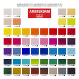 Bruynzeel Amsterdam Standard-Serie, allgemeines Auswahlset für Acrylfarben, 20 ml, 48 Stück. - afbeelding 4