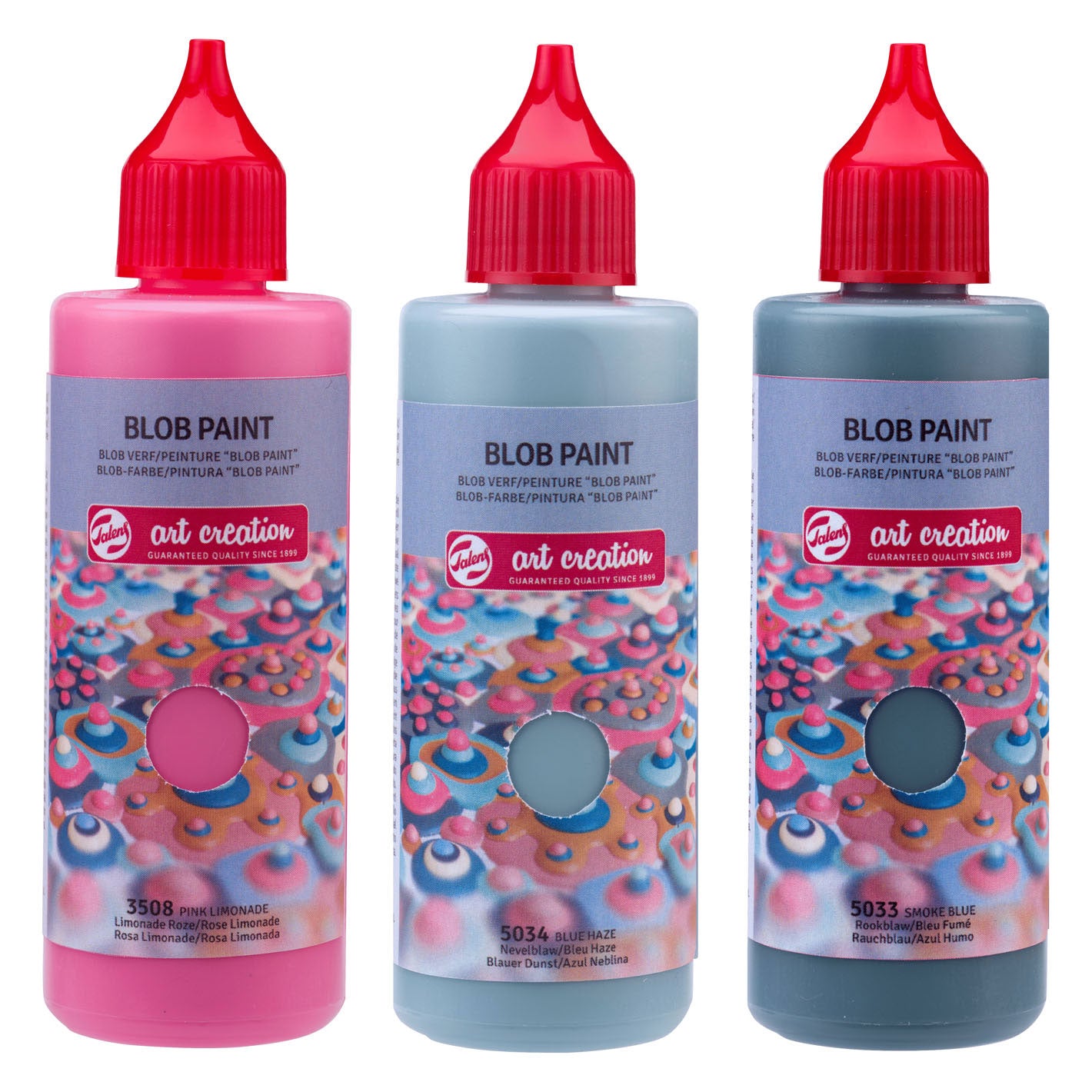 TALENS Art Creation Blobverf Pink, 3dlg.