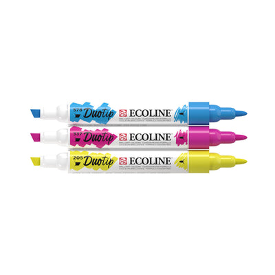 Ecoline Duotip Marker Primärsatz, 3DLG.