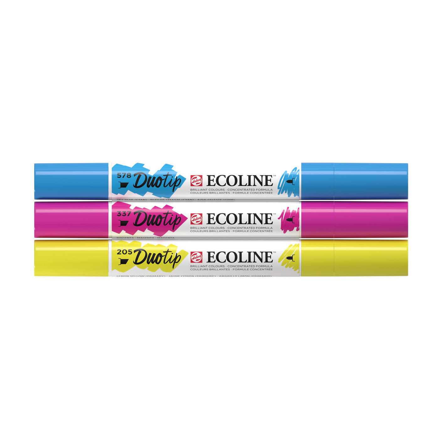 Ecoline Duotip Marker Primärsatz, 3DLG.