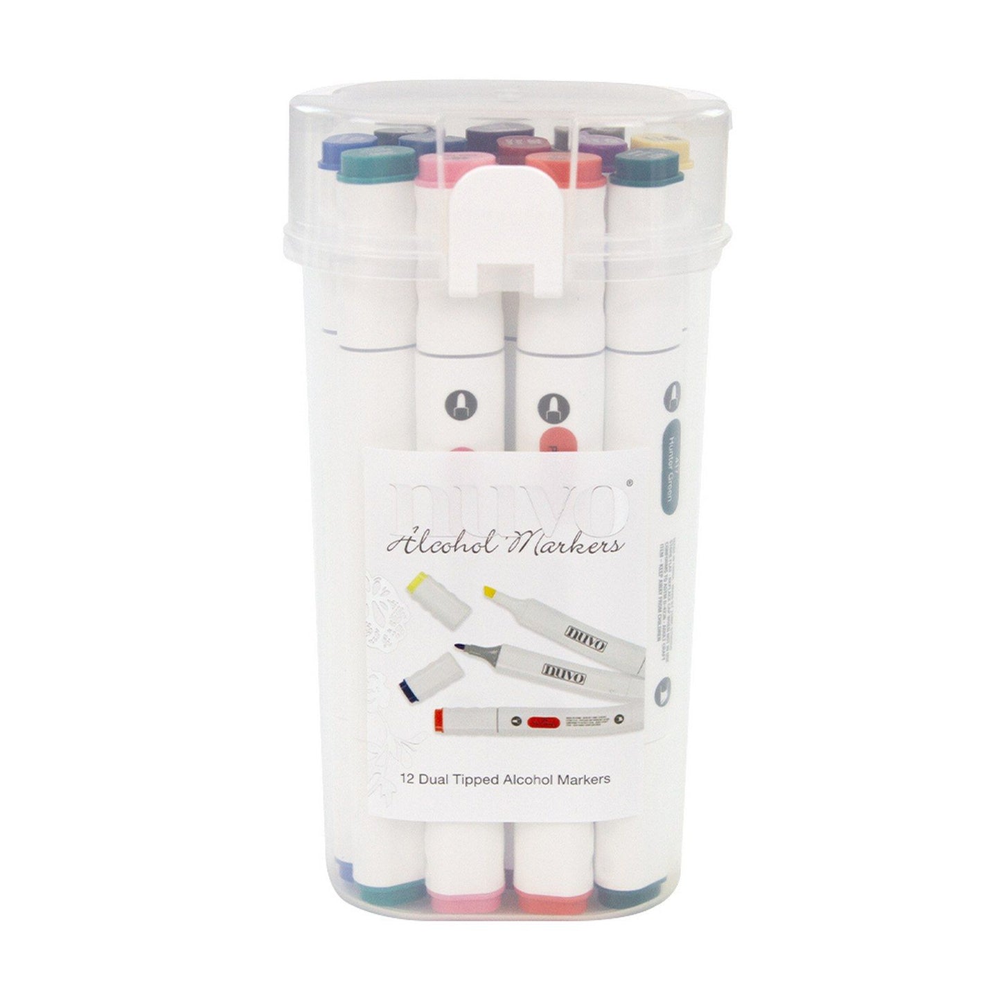 Nuvo von Tonic Studios Nuvo • Markerstift mit schattierten Akzenten, 12 Stück