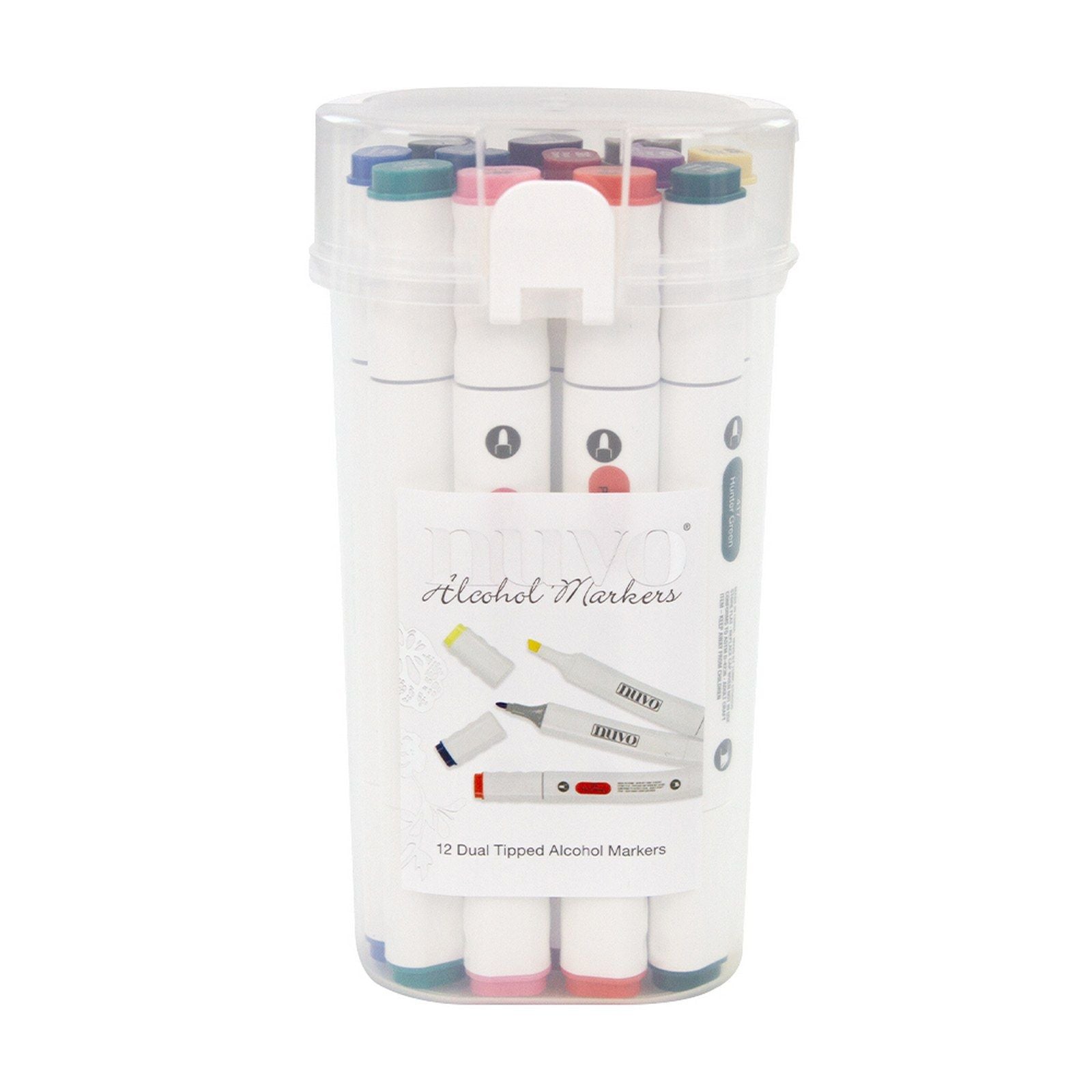 Nuvo von Tonic Studios Nuvo • Markerstift mit schattierten Akzenten, 12 Stück