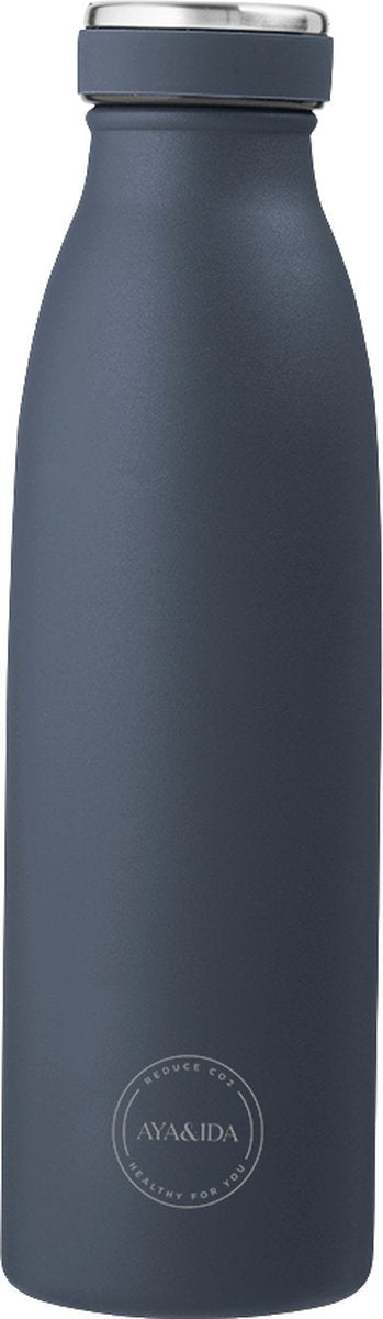 Aya ida – Trinkflasche – Thermoskanne – Wasserflasche – 500 ml – Marineblau