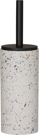 Robbenfellmischung – Toilettenbürste mit Halter – freistehend – Terrazzo
