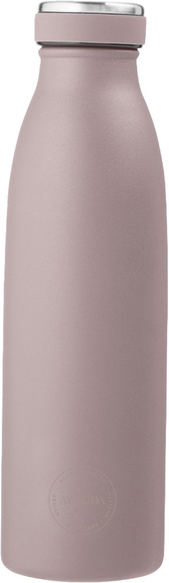 Aya ida - Trinkflasche - Thermoskanne - Wasserflasche - 500ml - Dusty Rose