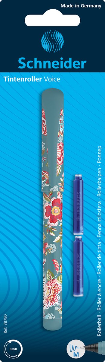 Schneider Schreibgeräte Schneider Rollerball – Voice – inklusive Tintenpatronen – S-78780