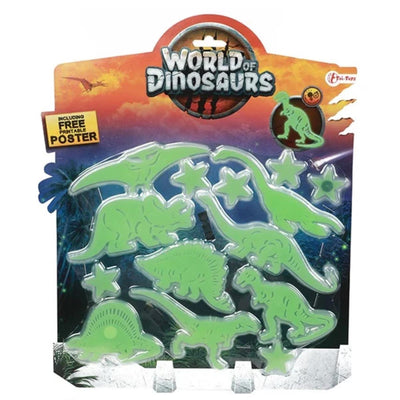 Toi-Toys Welt der Dinosaurier leuchten im dunklen Dinos