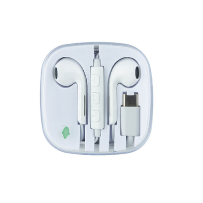 Greenmouse grüne Maus-Kopfhörer USB-C weiß (5 Stück)