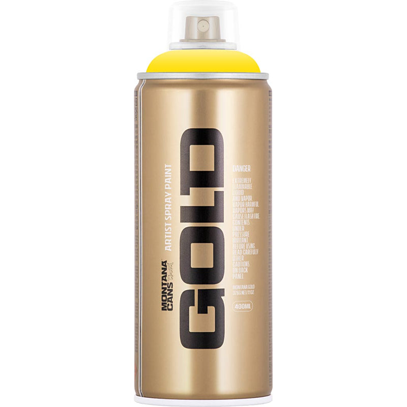 Montana -Sprühfarbe, Gelb, 400 ml 1 Box