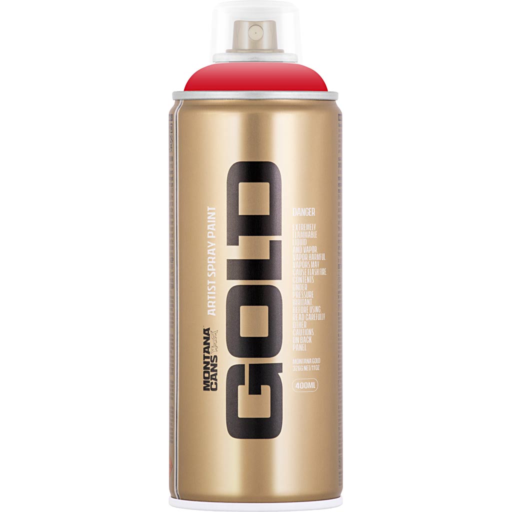 Montana Sprühfarbe, rot, 400 ml 1 Box
