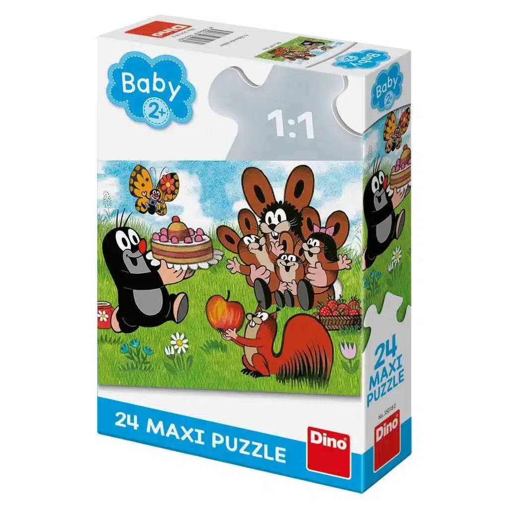 Puzzle Baby: Boden Puzzle Molletjes Geburtstag 24 Maxi Stücke