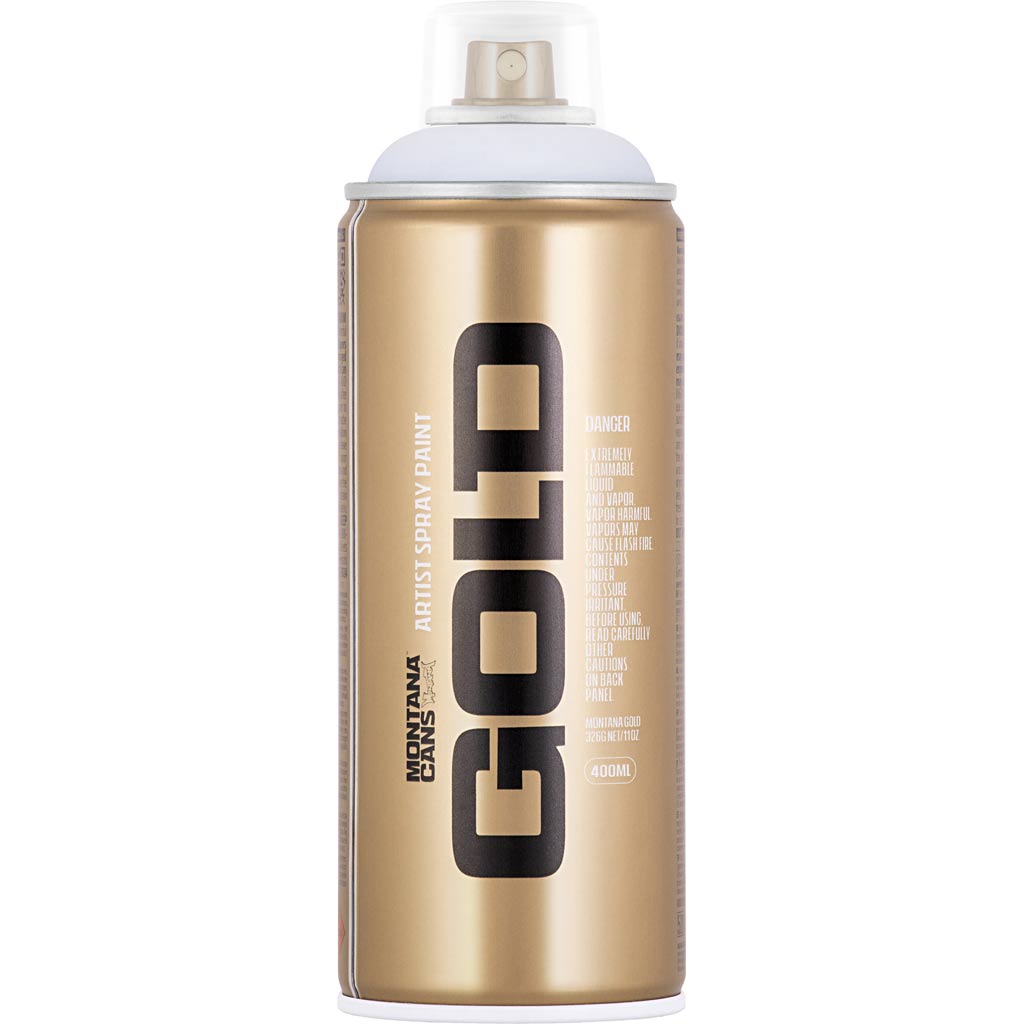 Montana -Sprühfarbe, weiß, 400 ml 1 Box