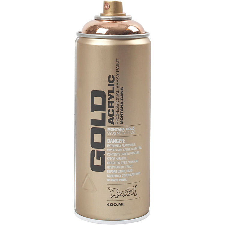 Montana -Sprühfarbe, Kupfer, 400 ml 1 Box