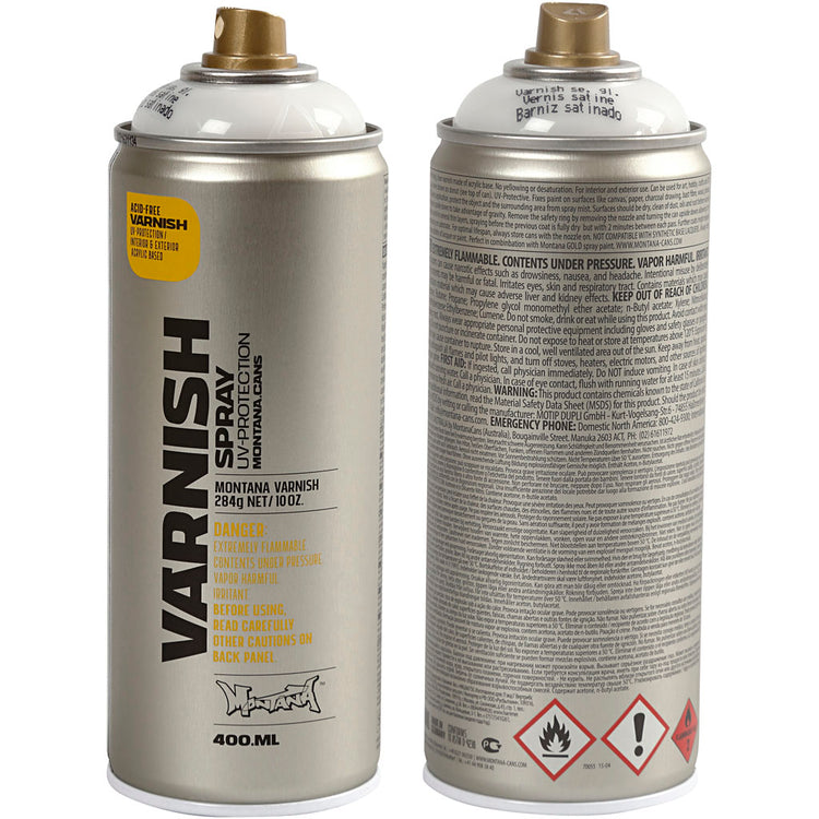 Montana Spray Lack, halbglossy, 400 ml 1 Box