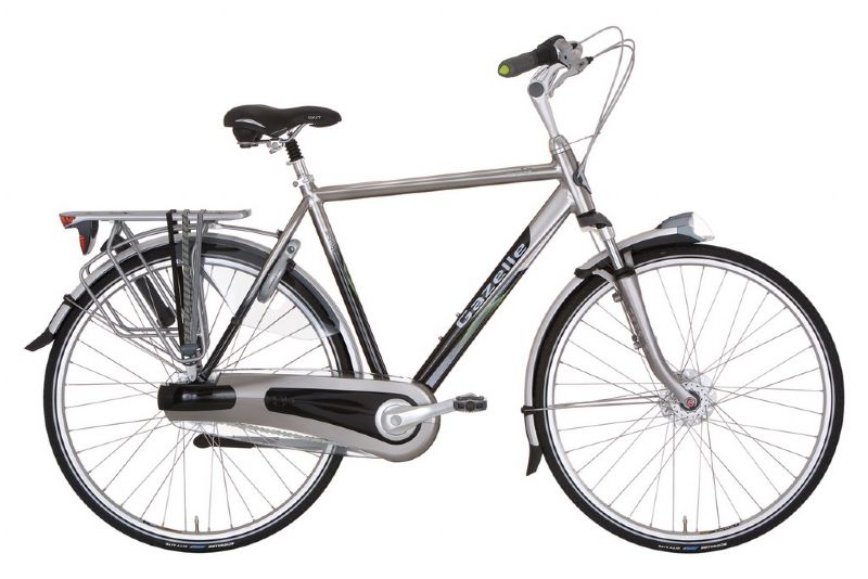 Gazelle Kettenkasten Mild Geometrisch grau 28 Zoll 63 x 19 cm