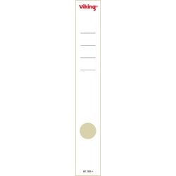 Aktenrückenetiketten Wikinger weiß 10 Stück Papier
