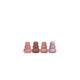 Ideen 4 Jahreszeiten Kieselvase H9,5xø7cm rosa 4sortierte Farben