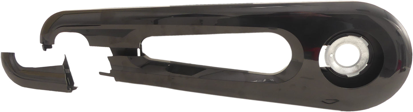 Gazelle Kettenschutz Linea 2 langes glänzendes Schwarz