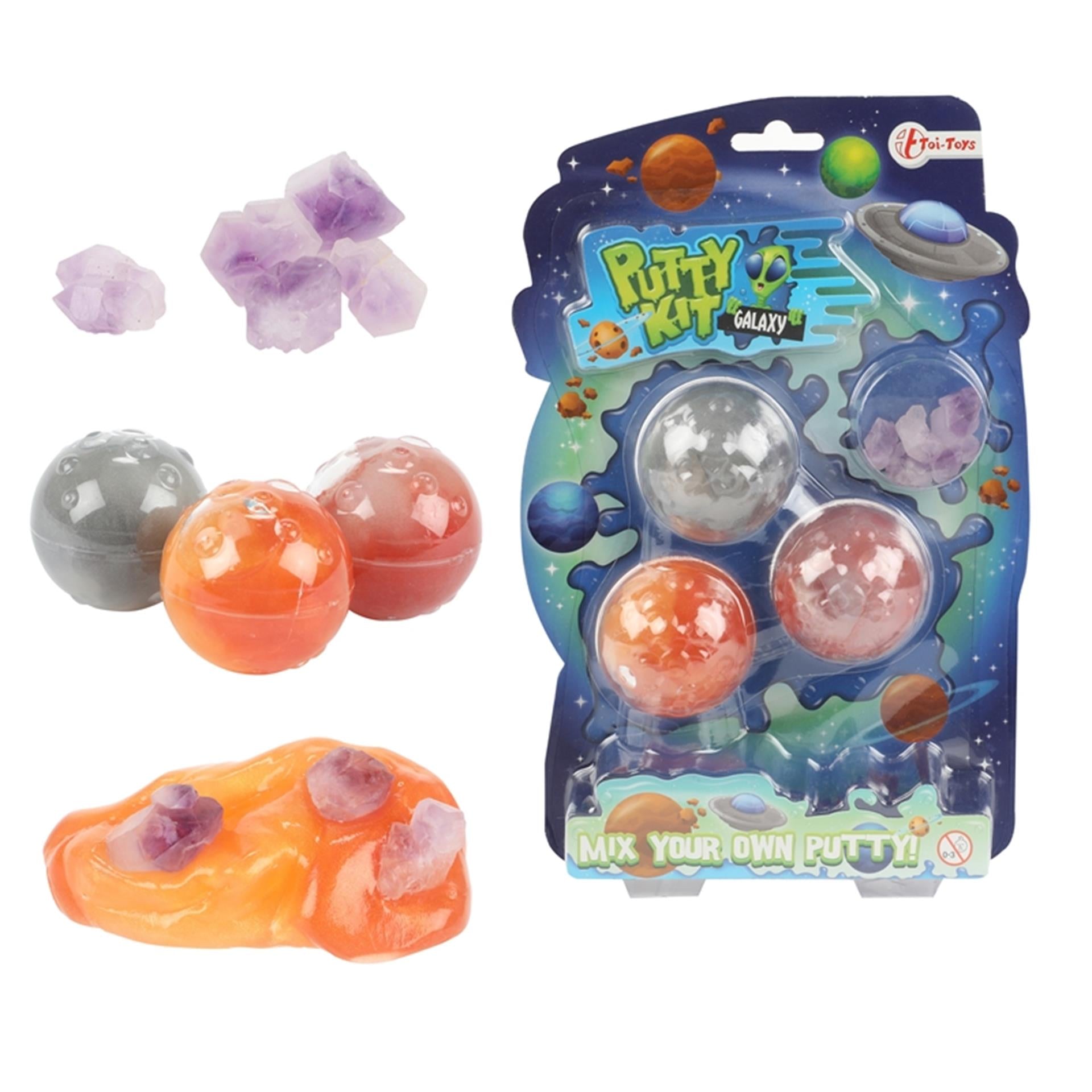 Toi-toys Toi Toys Galaxie-Knetmasse mit Kristallen